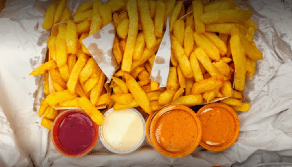 frites avec sauces